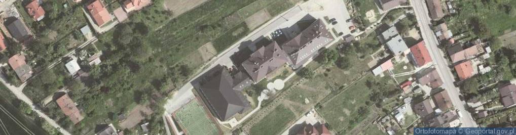 Zdjęcie satelitarne Szkoła Podstawowa Nr 68 Im. Jerzego Bińczyckiego W Krakowie