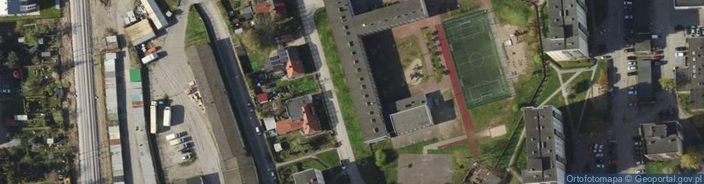 Zdjęcie satelitarne Szkoła Podstawowa Nr 69 Im Generała Stanisława Sosabowskiego W Gdańsku