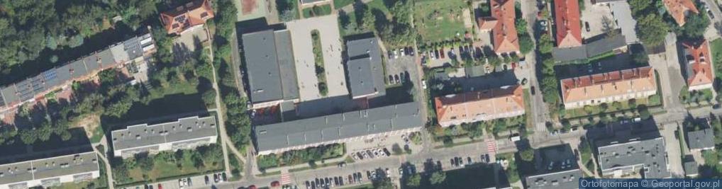Zdjęcie satelitarne Szkoła Podstawowa Nr 7 Im. Adama Mickiewicza W Kaliszu