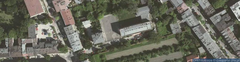 Zdjęcie satelitarne Szkoła Podstawowa Nr 7 Im. Wojska Polskiego W Krakowie