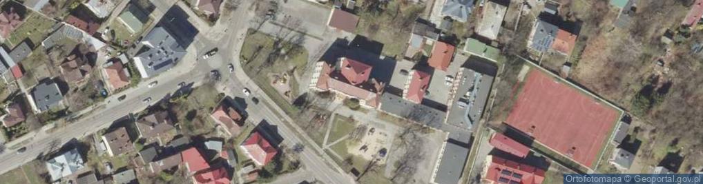 Zdjęcie satelitarne Szkoła Podstawowa Nr 7 Z Oddziałami Integracyjnymi Im. Adama Mickiewicza W Zamościu