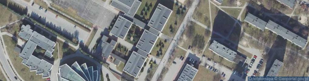Zdjęcie satelitarne Szkoła Podstawowa Nr 8 Z Oddziałami Integracyjnymi W Mielcu W Mielcu