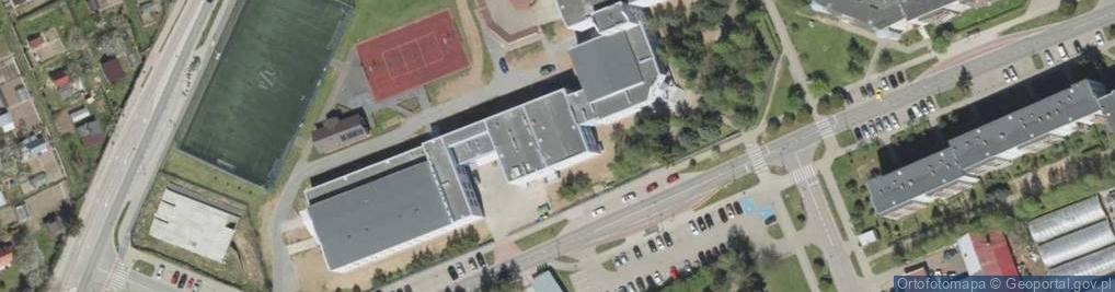 Zdjęcie satelitarne Szkoła Podstawowa Nr 9 Im. Jana Pawła II W Ełku