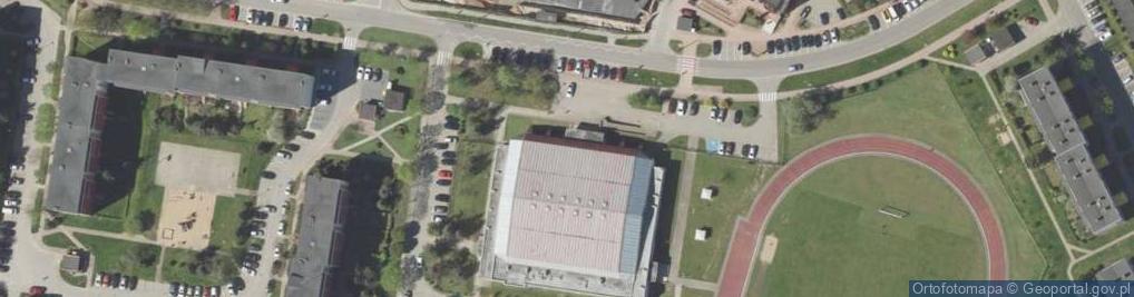 Zdjęcie satelitarne Szkoła Podstawowa Nr 9 Im. Księcia Mazowieckiego Janusza I W Łomży