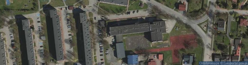 Zdjęcie satelitarne Szkoła Podstawowa Nr 9 Im. Marii Dąbrowskiej W Zawierciu