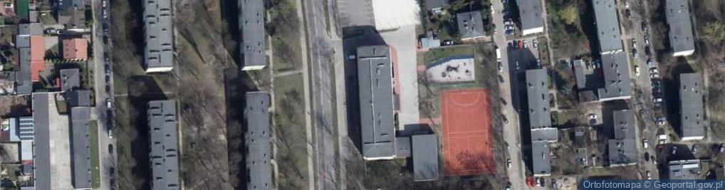 Zdjęcie satelitarne Szkoła Podstawowa Nr 91 Im. Leonida Teligi