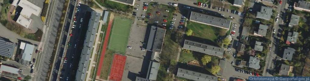 Zdjęcie satelitarne Szkoła Podstawowa Nr 91Z Oddziałami Dwujęzycznymi