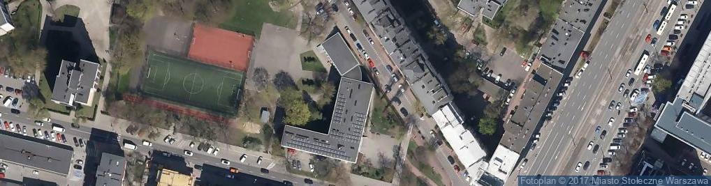 Zdjęcie satelitarne Szkoła Podstawowa Nr 97 Im. Leona Kruczkowskiego W Warszawie