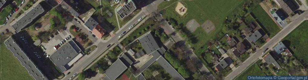 Zdjęcie satelitarne Szkoła Podstawowa Specjalna Nr 10 W Raciborzu