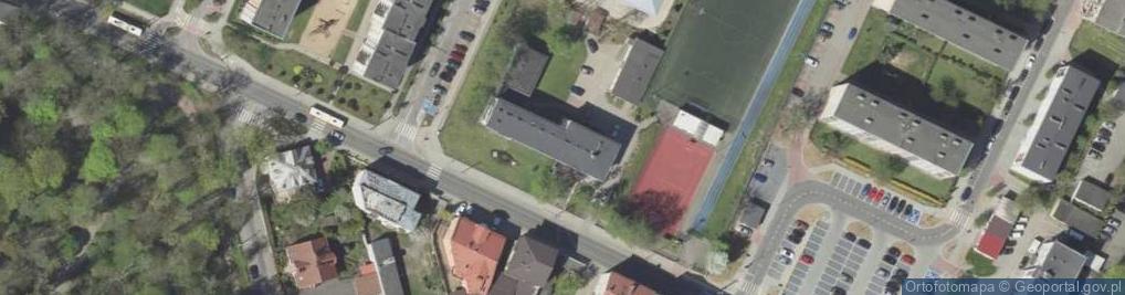 Zdjęcie satelitarne Szkoła Podstawowa Specjalna Nr 8 W Łomży