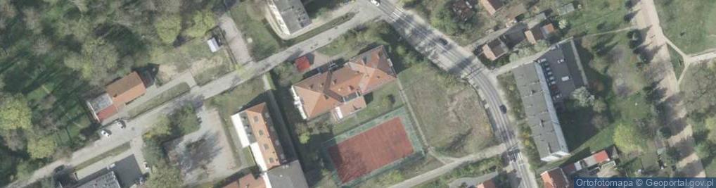 Zdjęcie satelitarne Szkoła Podstawowa Specjalna W Mrągowie