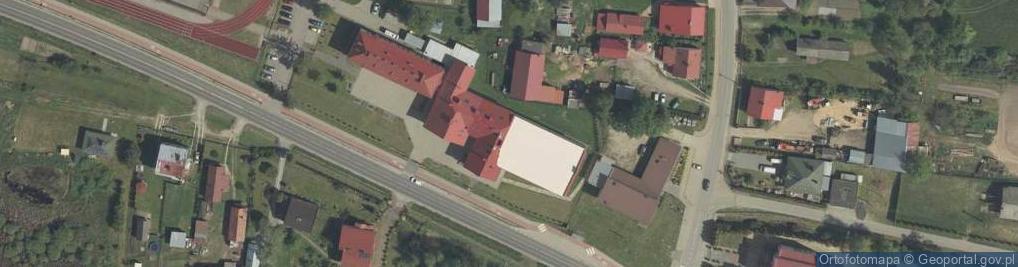 Zdjęcie satelitarne Szkoła Podstawowa W Lisich Jamach