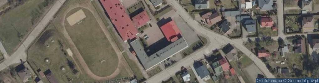 Zdjęcie satelitarne Szkoła podstawowa