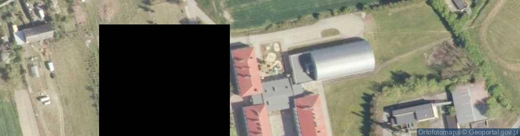 Zdjęcie satelitarne w ZS w Starej Łubiance
