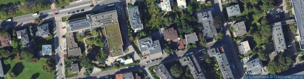 Zdjęcie satelitarne Wawel International School