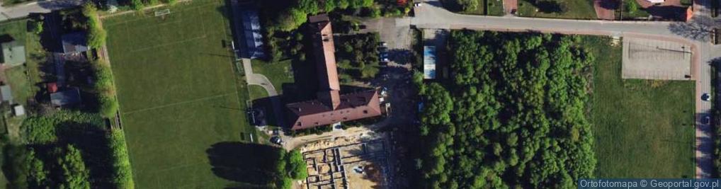 Zdjęcie satelitarne Zespół Szkolno-Przedszkolny im. Kornela Makuszyńskiego w Kalei