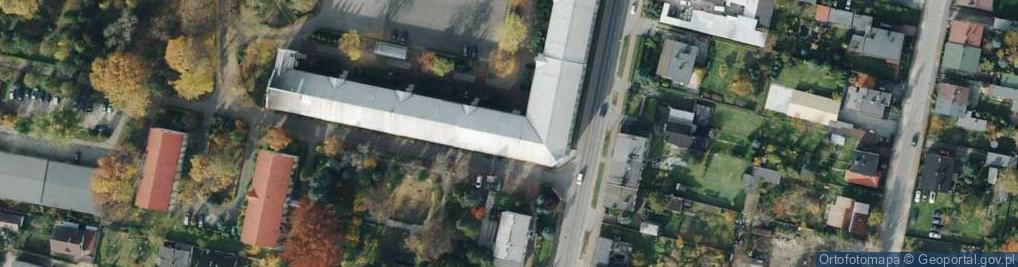 Zdjęcie satelitarne Centralna Szkoła Państwowej Straży Pożarnej