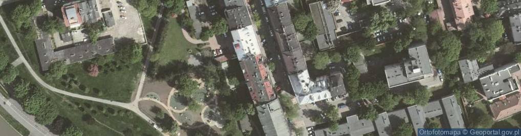 Zdjęcie satelitarne Niepubliczna Policealna Szkoła Medyczna Krakowskiej Spółdzielni Pracy 'Oświata'