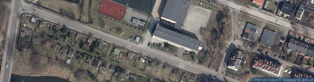 Zdjęcie satelitarne Policealna Szkoła Łódzkiej Korporacji Oswiatowej