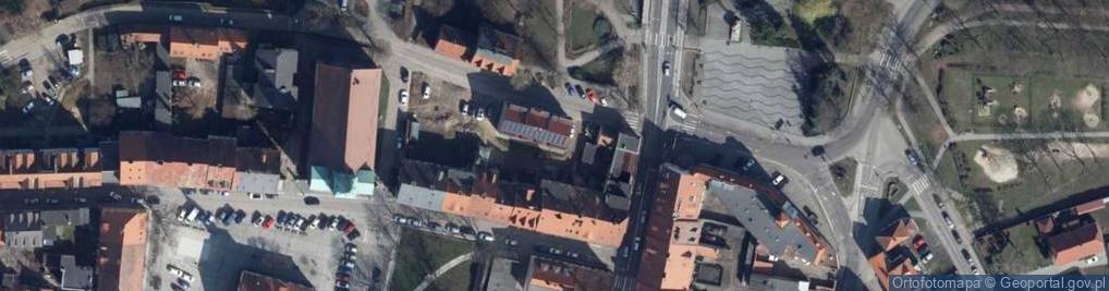 Zdjęcie satelitarne Policealne Studium Academica