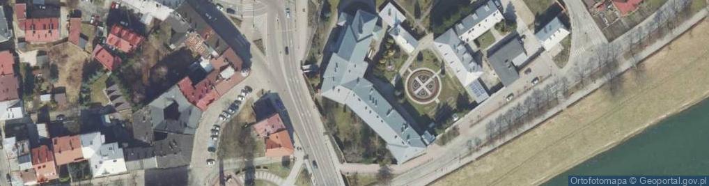 Zdjęcie satelitarne Studium Życia Rodzinnego Archidiecezji Przemyskiej