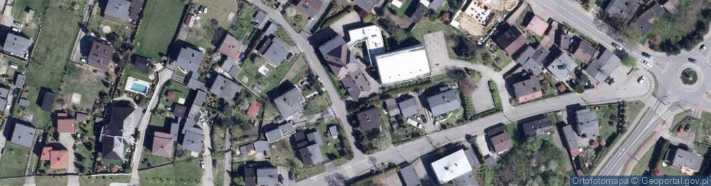 Zdjęcie satelitarne Szkoła Policealna Województwa Śląskiego Dla Dorosłych
