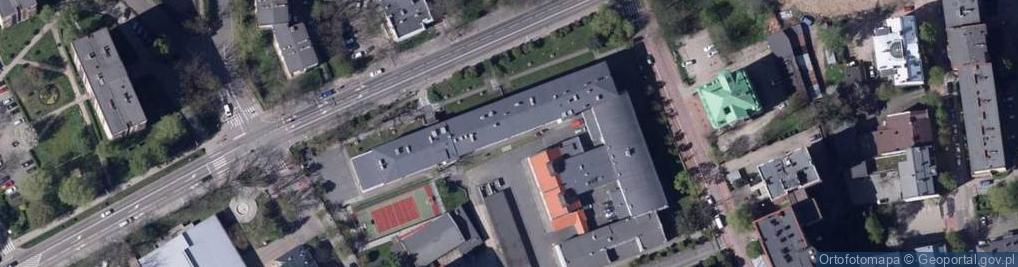 Zdjęcie satelitarne Bielskie Centrum Kształcenia Ustawicznego i Praktycznego