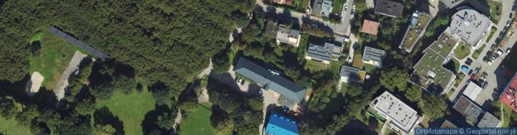 Zdjęcie satelitarne Cracow International School