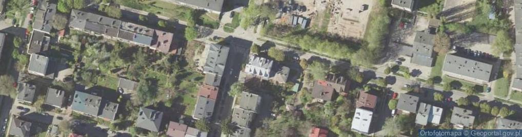 Zdjęcie satelitarne Ośrodek Szkolenia Kierowców Anwald