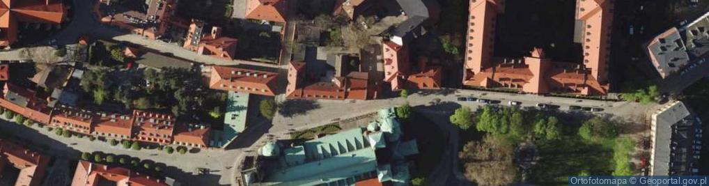 Zdjęcie satelitarne Papieski Wydział Teologiczny