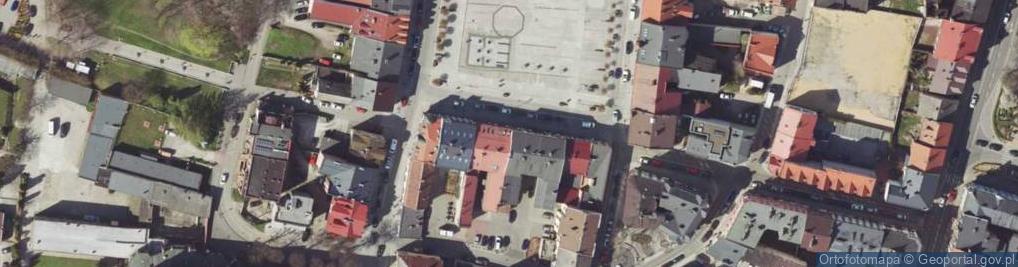 Zdjęcie satelitarne Policealne Studium Turystyki i Hotelarstwa