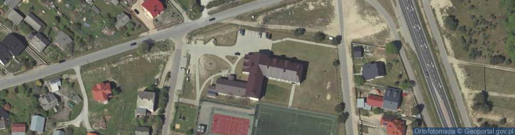 Zdjęcie satelitarne Szkoła Podstawowa i Gimnazjum w Korytkowie Dużym