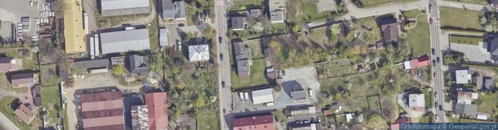 Zdjęcie satelitarne Szkoła
