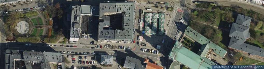 Zdjęcie satelitarne Wielkopolska Szkoła Architektury i Sztuki