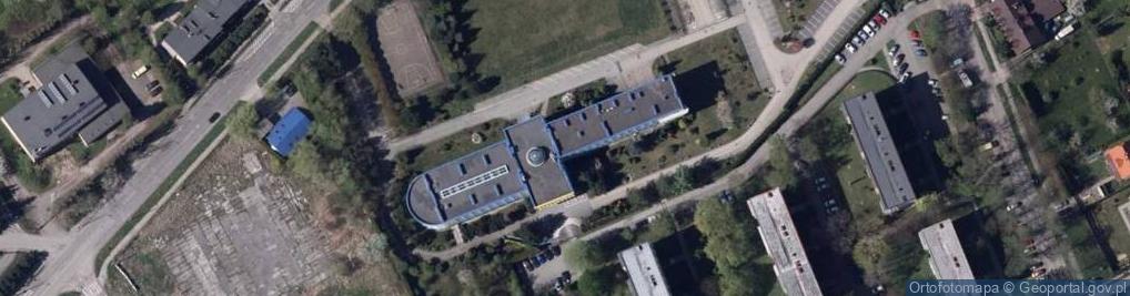 Zdjęcie satelitarne Wyższa Szkoła Bankowości i Finansów w Bielsku-Białej