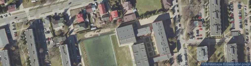 Zdjęcie satelitarne Zamojskie Centrum Kształcenia