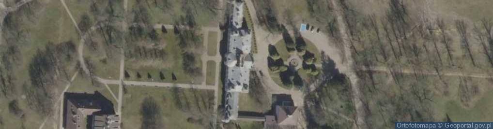 Zdjęcie satelitarne Zespół Szkół Centrum Kształcenia Rolniczego w Rudce