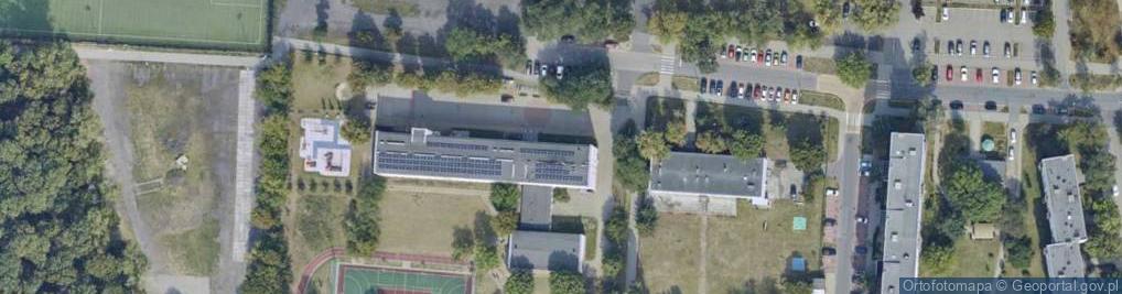 Zdjęcie satelitarne Zespół Szkół Integracyjnych im. Powstańców Wielkopolskich