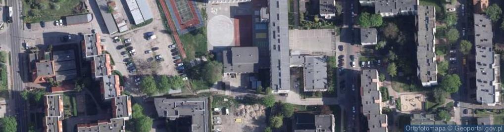 Zdjęcie satelitarne Zespół Szkół nr 24