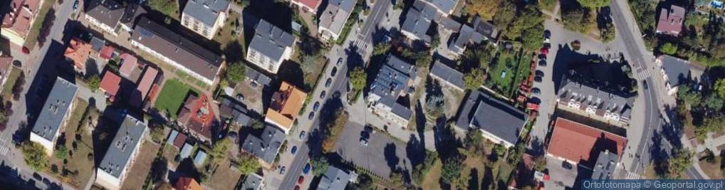 Zdjęcie satelitarne Zespół Szkół Ogólnokształcących i Zawodowych