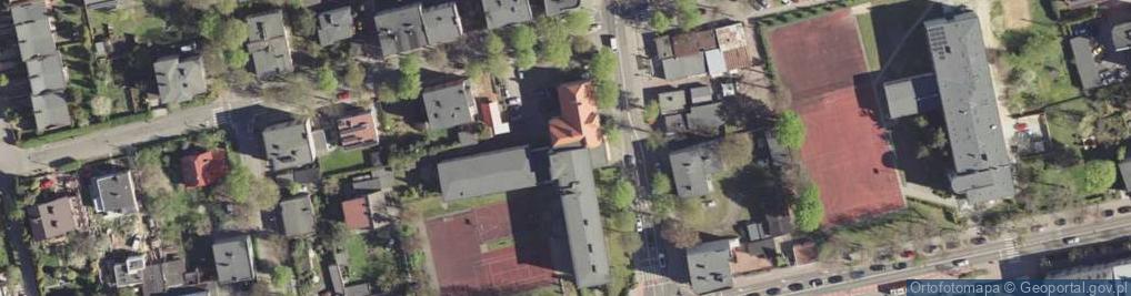 Zdjęcie satelitarne Zespół Szkół Poligraficzno-Mechanicznych im. Armii Krajowej