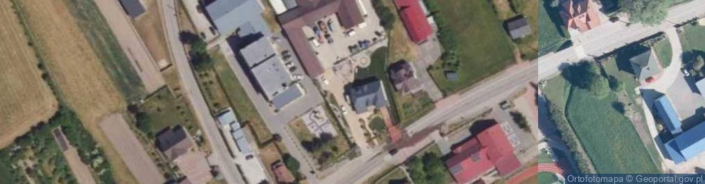 Zdjęcie satelitarne Zespół Szkół w Rosochatem Kościelnem