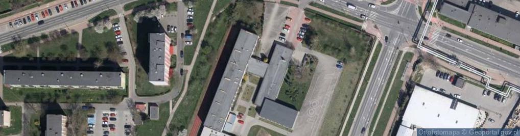 Zdjęcie satelitarne Zespół Szkół Zawodowych nr 2 Zawodowa