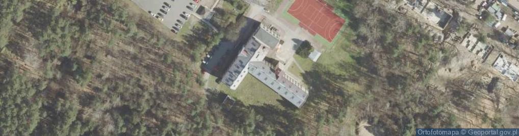 Zdjęcie satelitarne ZS Ponadgimnazjalnych nr 4 Kolejówka