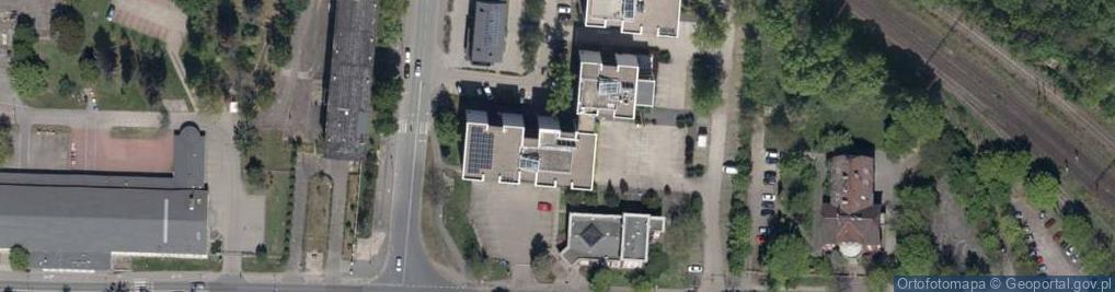 Zdjęcie satelitarne Centrum Innowacji Prolearning