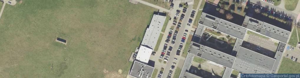 Zdjęcie satelitarne Centrum Naukowo-Technologiczne Systemów Bezzałogowych