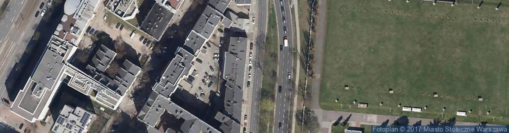 Zdjęcie satelitarne Ośrodek Edukacji Informatycznej i Zastosowań Komputerów w Warsza