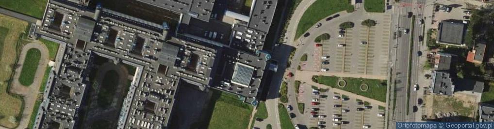 Zdjęcie satelitarne Akademicki Szpital Kliniczny