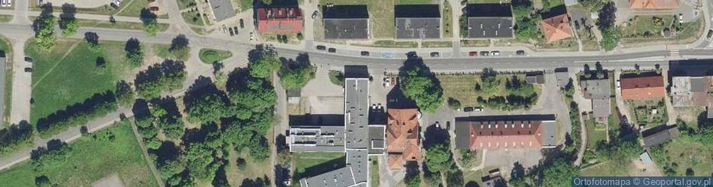 Zdjęcie satelitarne Centrum Medyczne im. Janusza Korczaka