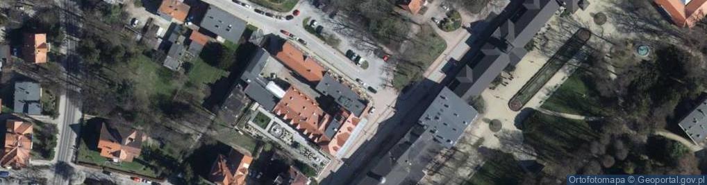 Zdjęcie satelitarne Dąbrówka
